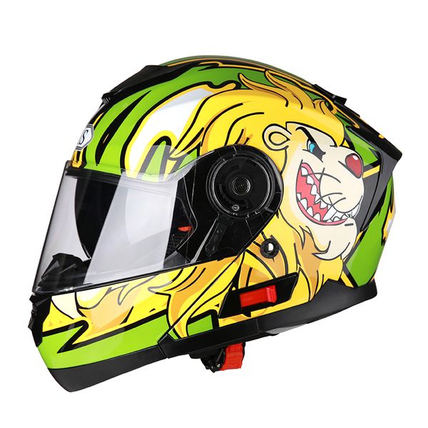 men flip up motorcycle helmet dual shield with inner sunny lens modular moto racing helmets
men flip up motorcycle helmet dual shield with inner sunny lens modular moto racing helmets