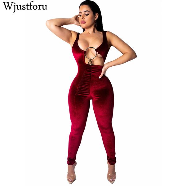 wjustforu summer velvet jumpsuit women sleeveless fashion party club wear bodysuit tight elegant jumpsuit female vestidos, Black;white
wjustforu summer velvet jumpsuit women sleeveless fashion party club wear bodysuit tight elegant jumpsuit female vestidos, Black;white