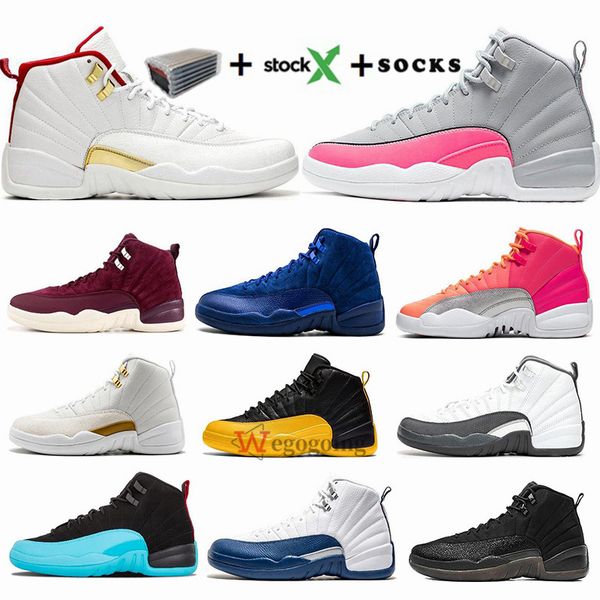 2020 12s fiba cny bumblebee 12mens basketball shoes reverse taxi game royal blue gym red grey men sports designer sneakers trainers with box
2020 12s fiba cny bumblebee 12mens basketball shoes reverse taxi game royal blue gym red grey men sports designer sneakers trainers with box