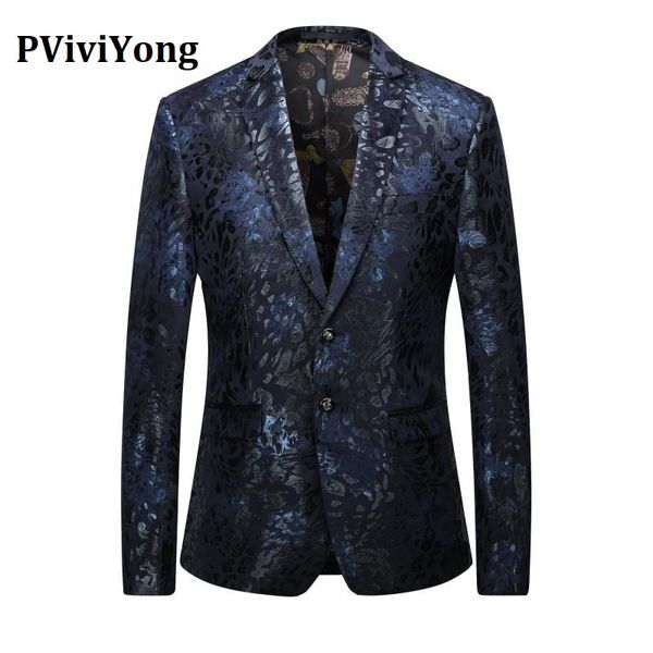pviviyong brand 2019 высокого качества костюмы пиджаки европейского стиля костюм куртка мужчину для партии банкет пригонки мужского костюма, White;black