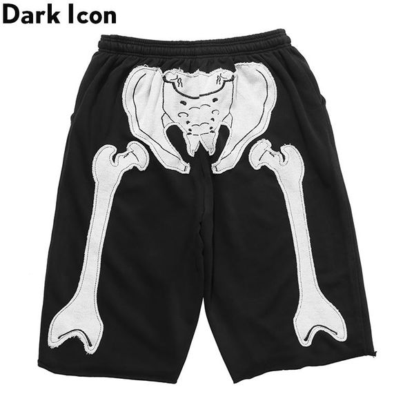 dark icon bones patchwork street fashion shorts men summer elastic waist straight men's shorts unlock hemline shorts for man, White;black
dark icon bones patchwork street fashion shorts men summer elastic waist straight men's shorts unlock hemline shorts for man, White;black