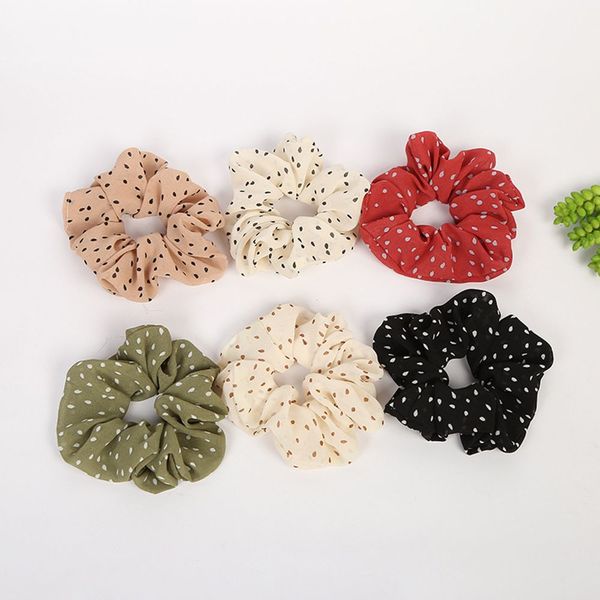1pc fashion elegant women hair ties polka dot hair ropes ladies scrunchies ponytail holder girl accessories, Brown
1pc fashion elegant women hair ties polka dot hair ropes ladies scrunchies ponytail holder girl accessories, Brown