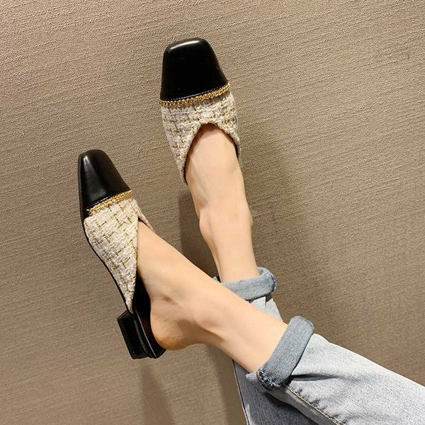 mules for women 2020 butterfly-knot square heel shoes med cover toe woman's slippers luxury slides block new soft designer, Black
mules for women 2020 butterfly-knot square heel shoes med cover toe woman's slippers luxury slides block new soft designer, Black