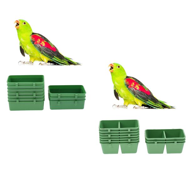 10pcs single lattice & 10pcs double lattice bird parrot macaw budgie lovebird pigeons cage stand feeding cup food & water bowls
10pcs single lattice & 10pcs double lattice bird parrot macaw budgie lovebird pigeons cage stand feeding cup food & water bowls