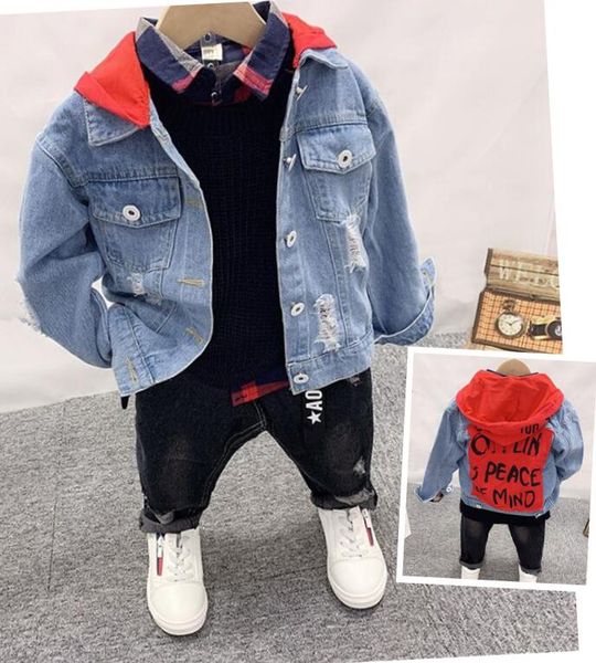 cute toddler kid children boys cotton denim jacket, knit vest, shirt, jeans boys clothes sets spring autumn outfits set 2-6year, White
cute toddler kid children boys cotton denim jacket, knit vest, shirt, jeans boys clothes sets spring autumn outfits set 2-6year, White