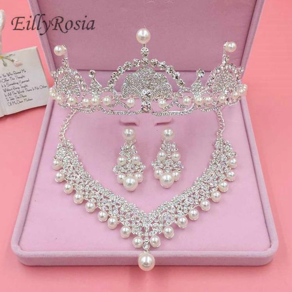 fashionable bridal jewelry set pearls rhinestones tiaras crowns necklace earrings gifts for women jewelry set bijoux mariage, Slivery;golden
fashionable bridal jewelry set pearls rhinestones tiaras crowns necklace earrings gifts for women jewelry set bijoux mariage, Slivery;golden
