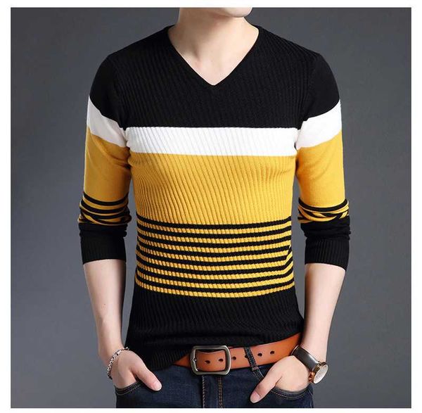 men's sweaters zogaa 2021 thick warm pullovers men casual striped v-neck sweater clothing autumn winter knitwear pullover homme, White;black
men's sweaters zogaa 2021 thick warm pullovers men casual striped v-neck sweater clothing autumn winter knitwear pullover homme, White;black