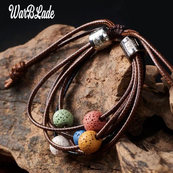 warblade colorful natural stone lava beads bracelets bracelet charms wristband for women jewelry multilayer leather lava stone, Black
warblade colorful natural stone lava beads bracelets bracelet charms wristband for women jewelry multilayer leather lava stone, Black