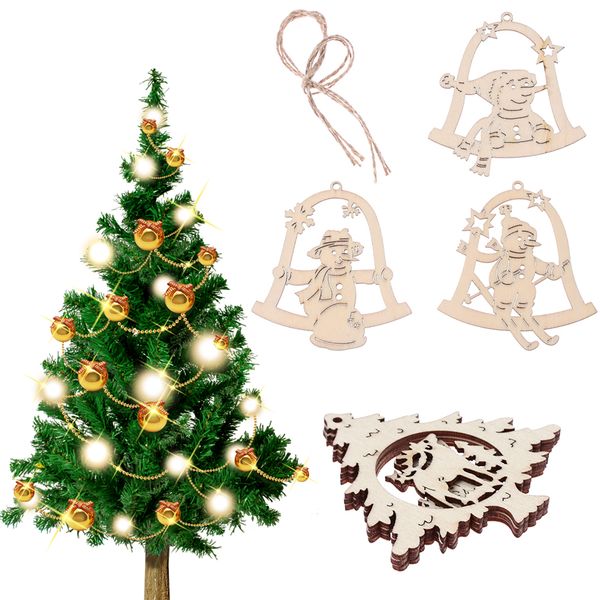 3pcs/set christmas tree wooden pendants hollow angel snowman hanging ornaments xmas decoration wood diy crafts xmas tree
3pcs/set christmas tree wooden pendants hollow angel snowman hanging ornaments xmas decoration wood diy crafts xmas tree