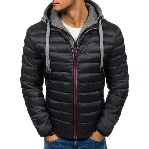 vogue winter jacket men hooded coat causal zipper men's jackets parka warm clothes for men streetwear clothing winter coat, Black
vogue winter jacket men hooded coat causal zipper men's jackets parka warm clothes for men streetwear clothing winter coat, Black
