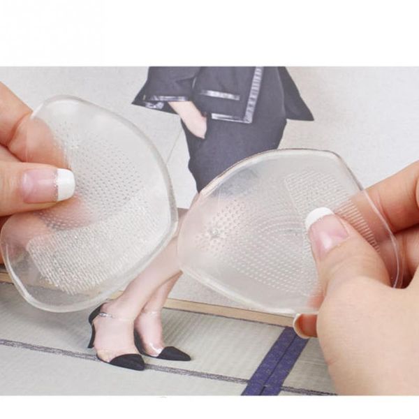 1pair gel forefoot silicone shoe pad insoles high heel elastic cushion silicone ortc arch support pads non slip inserts, Black
1pair gel forefoot silicone shoe pad insoles high heel elastic cushion silicone ortc arch support pads non slip inserts, Black