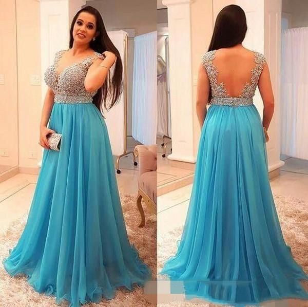 plus size chiffon a line long prom dresses v neck lace applique back cocktail party formal gowns evening, Black
plus size chiffon a line long prom dresses v neck lace applique back cocktail party formal gowns evening, Black