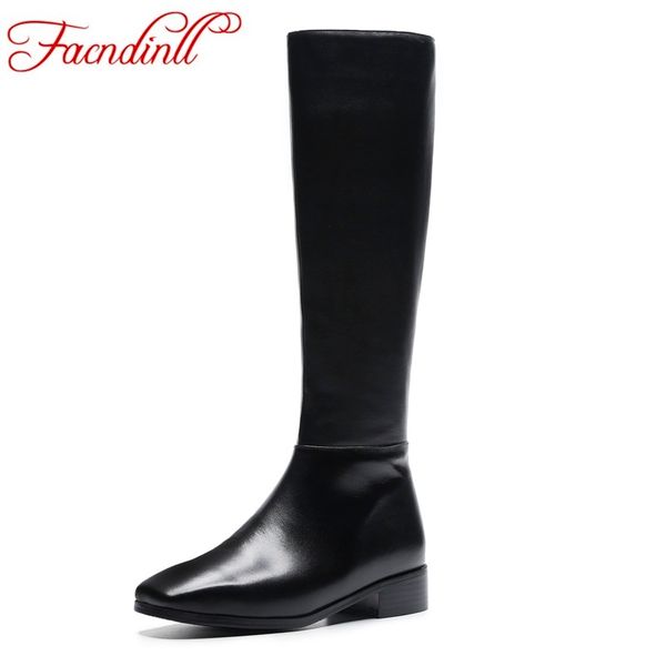 facndinll new 2019 arrives genuine leather + microfiber knee high boots for women med square med heels black zipper long boots
facndinll new 2019 arrives genuine leather + microfiber knee high boots for women med square med heels black zipper long boots