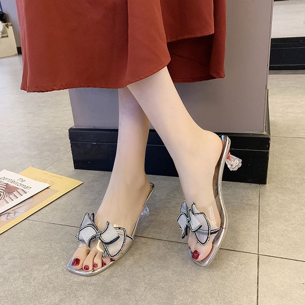 lucyever women crystal bowtie transparant high heels sandals woman jelly shoes slip on summer bling sandals female shoes 2020, Black
lucyever women crystal bowtie transparant high heels sandals woman jelly shoes slip on summer bling sandals female shoes 2020, Black