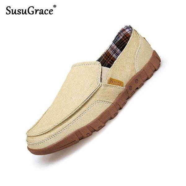canvas susugrace men 2020 new casual loafers spring summer flats slip-on light drive shoes hombre lazy shoes plus size 39-48, Black
canvas susugrace men 2020 new casual loafers spring summer flats slip-on light drive shoes hombre lazy shoes plus size 39-48, Black