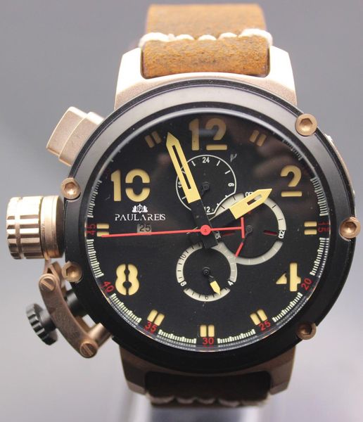 brand new automatic mechanical men's u chronometer u1001 watch u-51 chimera silver aged brown cow leather boat watch black gold, Slivery;brown
brand new automatic mechanical men's u chronometer u1001 watch u-51 chimera silver aged brown cow leather boat watch black gold, Slivery;brown