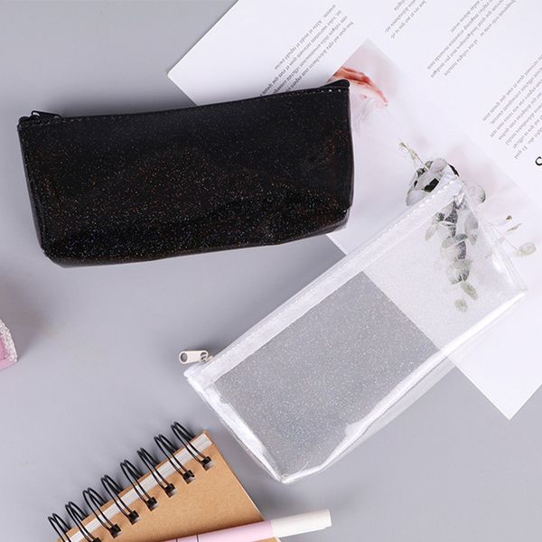 sample transparent pencil cases for girls cute pvc pen bag school supplies stationery pouch kawaii pencil box canetas escolar
sample transparent pencil cases for girls cute pvc pen bag school supplies stationery pouch kawaii pencil box canetas escolar