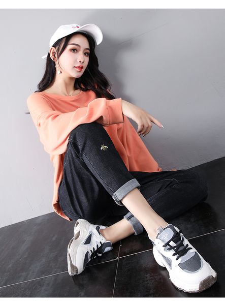 deep black jeans her red torre pants in yards han edition big haroun pants leg pants beam elastic waist leisure straight canister, Blue
deep black jeans her red torre pants in yards han edition big haroun pants leg pants beam elastic waist leisure straight canister, Blue