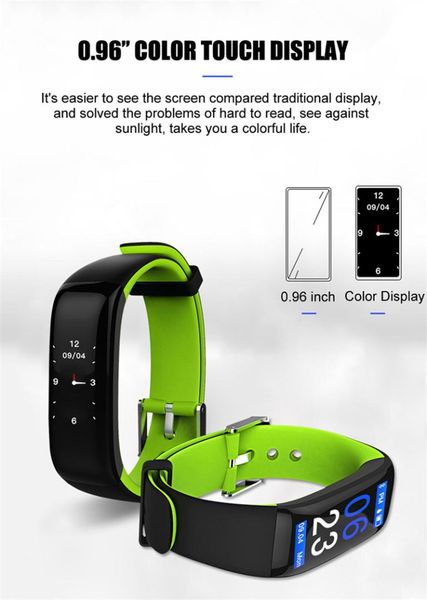 smart band with blood pressure heart rate monitor smart bracelet ip67 bluetooth waterproof colorful screen sports fitness bands, Slivery;brown
smart band with blood pressure heart rate monitor smart bracelet ip67 bluetooth waterproof colorful screen sports fitness bands, Slivery;brown