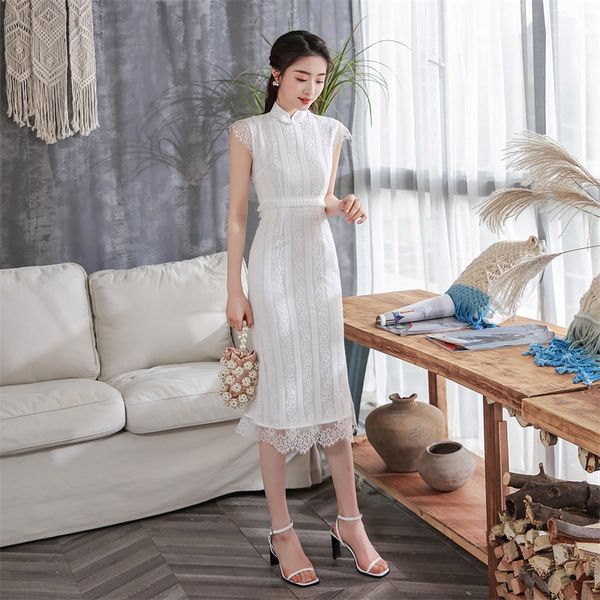 mermaid evening party dress women lace sleeve white big size 3xl cheongsam slim qipao 2020 new mandarin collar vestidso, Red
mermaid evening party dress women lace sleeve white big size 3xl cheongsam slim qipao 2020 new mandarin collar vestidso, Red