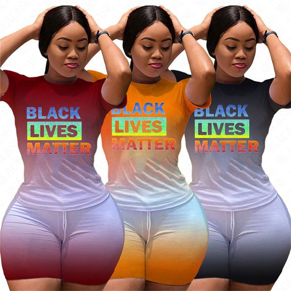 2020 black lives matter women letters tracksuit mini dress gradient color summer t-shirt shorts 2pcs outfits trendy tshirt dresses d61207, White
2020 black lives matter women letters tracksuit mini dress gradient color summer t-shirt shorts 2pcs outfits trendy tshirt dresses d61207, White