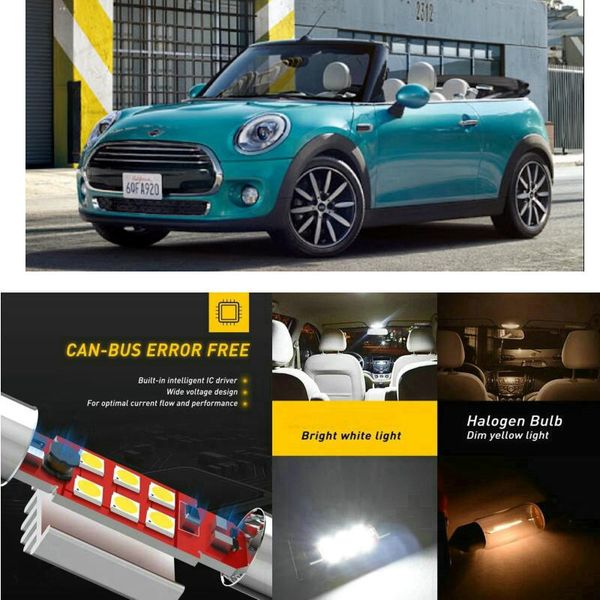 led interior car lights for mini convertible f57 r52 r57 cabrio car accessories lamp bulb error free
led interior car lights for mini convertible f57 r52 r57 cabrio car accessories lamp bulb error free
