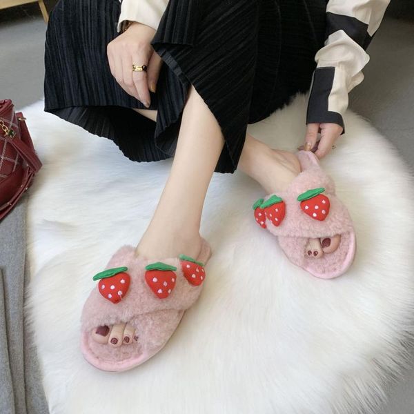 strawberry plush slippers indoor ladies banana flat fur plush winter warmth sandals women 2020 zapatos de mujer slides, Black
strawberry plush slippers indoor ladies banana flat fur plush winter warmth sandals women 2020 zapatos de mujer slides, Black