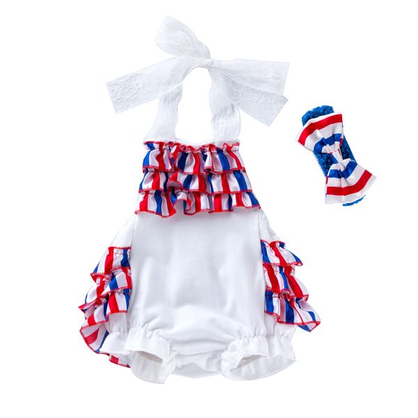 baby girls lace rompers american independence day printed bodysuit infant baby newborn girls casual clothes dot ruffle baby clothes 060512, Blue
baby girls lace rompers american independence day printed bodysuit infant baby newborn girls casual clothes dot ruffle baby clothes 060512, Blue