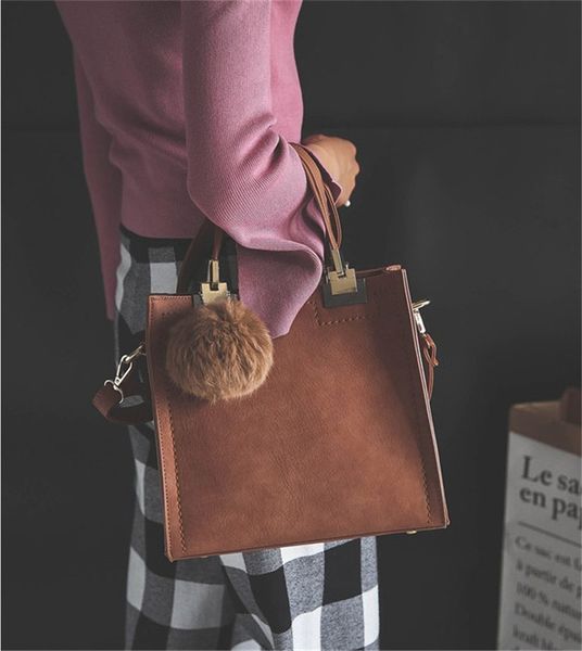 handbag women luxury handbags women bags designer high-grade scrub leather messenger bag women bag shoulder bag hair ball wild joker 5
handbag women luxury handbags women bags designer high-grade scrub leather messenger bag women bag shoulder bag hair ball wild joker 5
