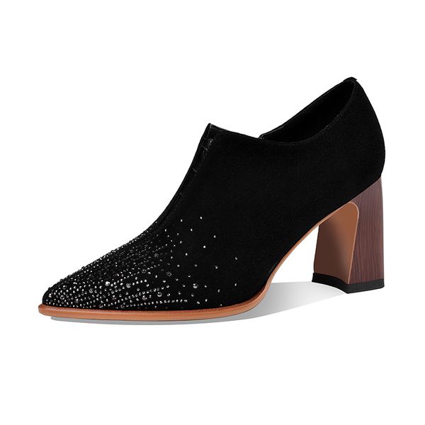 women party pumps night club shose spring summer crystal pointed toe high heeled fashion shoes woman, Black
women party pumps night club shose spring summer crystal pointed toe high heeled fashion shoes woman, Black
