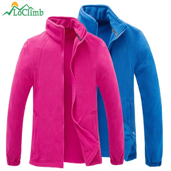 loclimb outdoor hiking fleece jacket women men winter warm camping tourism coats climbing trekking ski sport jackets am132, Blue;black
loclimb outdoor hiking fleece jacket women men winter warm camping tourism coats climbing trekking ski sport jackets am132, Blue;black