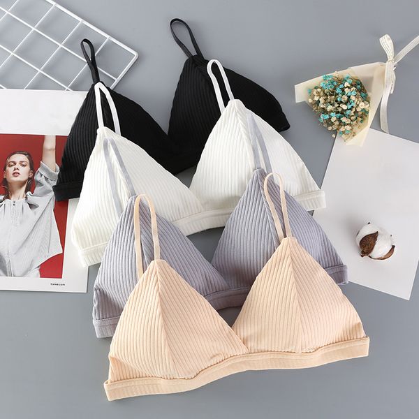 wireless bralette women solid color noodles push up padded seamless underwear deep v girls adjustable strap bra lingerie, Red;black
wireless bralette women solid color noodles push up padded seamless underwear deep v girls adjustable strap bra lingerie, Red;black