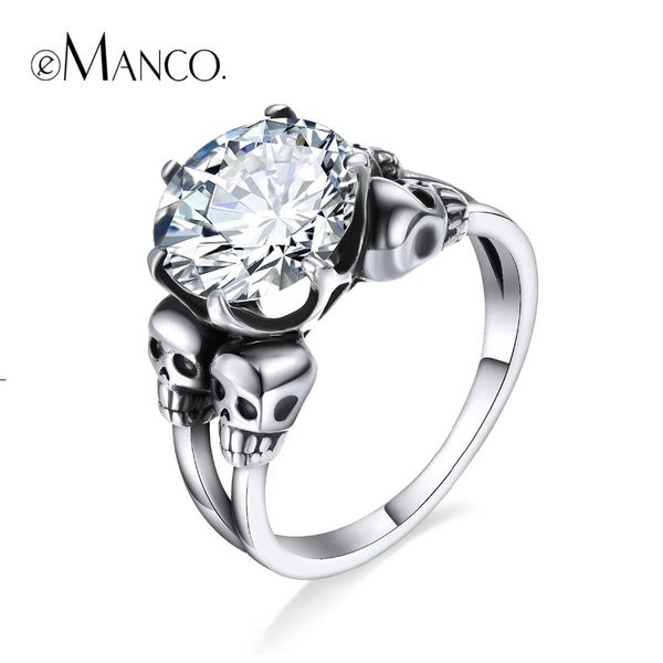 e-manco стерлингового серебра 925 четыре черепа кольца унисекс weddingengagement панк стекло камень кольца новое прибытие, Golden;silver
e-manco стерлингового серебра 925 четыре черепа кольца унисекс weddingengagement панк стекло камень кольца новое прибытие, Golden;silver
