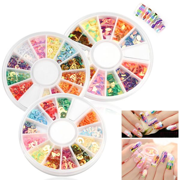 12boxes/set colorful nail art sequins horse-eyes leaf designs symphony glitter paillette uv gel 3d nail art decorations, Silver;gold
12boxes/set colorful nail art sequins horse-eyes leaf designs symphony glitter paillette uv gel 3d nail art decorations, Silver;gold