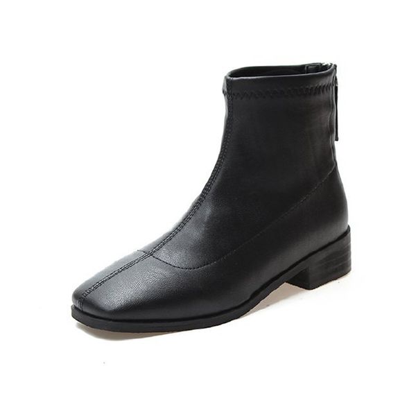 winter women boots british black square head ladies boots plus velvet mid heels non-slip short shoes
winter women boots british black square head ladies boots plus velvet mid heels non-slip short shoes