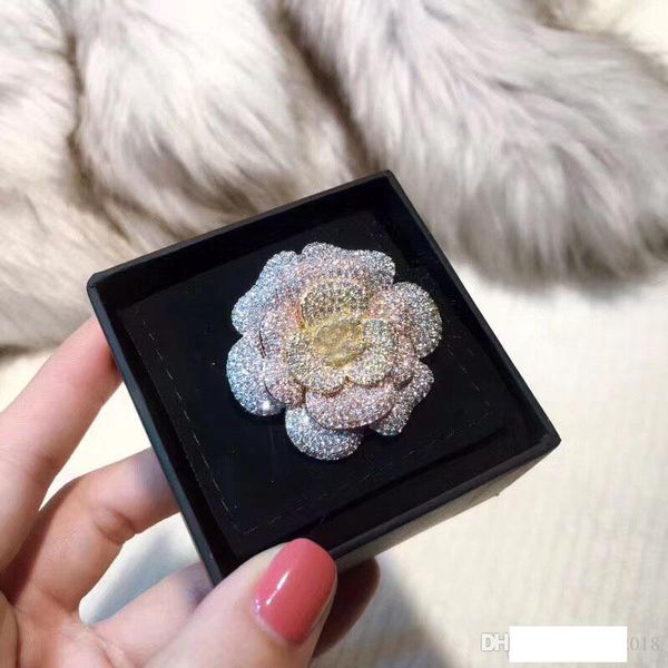 classical camellia brooch fashion pin brooch for women brand jewelry brooches flannel logo bag for gift, Gray
classical camellia brooch fashion pin brooch for women brand jewelry brooches flannel logo bag for gift, Gray