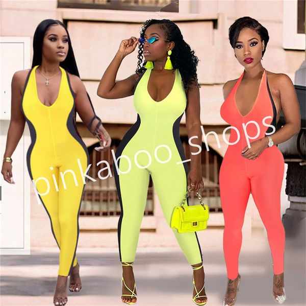 2020 summer women jumpsuit backless v-neck sleeveless romper pants leggings ladies one piece siamese trousers fashion wear s-2xl ly316, White
2020 summer women jumpsuit backless v-neck sleeveless romper pants leggings ladies one piece siamese trousers fashion wear s-2xl ly316, White