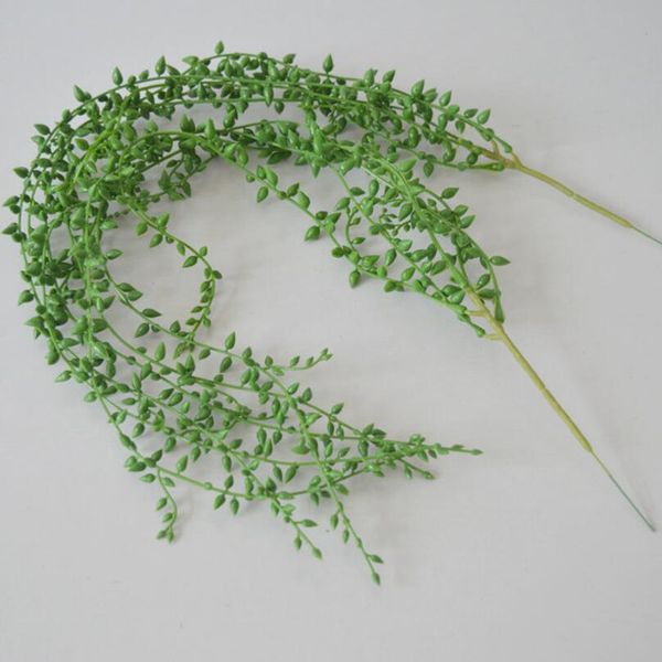10pcs plastic green hanging plant simulation greenery for wedding home artificial plants
10pcs plastic green hanging plant simulation greenery for wedding home artificial plants