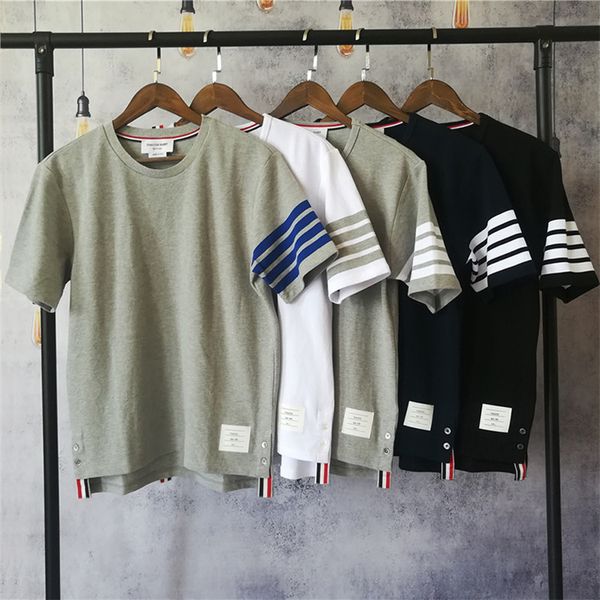 лето классическая хлопковая пике среднего веса джерси knit engineered 4-бары рука stripes crewneck футболку thom коричневые женщины мужчины, White;black
лето классическая хлопковая пике среднего веса джерси knit engineered 4-бары рука stripes crewneck футболку thom коричневые женщины мужчины, White;black
