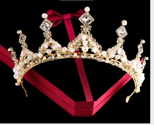bride headdress crown hair hoop pearl drill bride crown jewelry wedding dress accessory crown, Slivery;golden
bride headdress crown hair hoop pearl drill bride crown jewelry wedding dress accessory crown, Slivery;golden