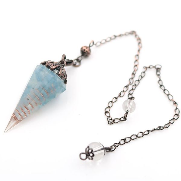5 pcs cherry quartz hexagon pyramid pendulum for scrying pendant aquamarine crystal antique copper plated jewelry, Silver
5 pcs cherry quartz hexagon pyramid pendulum for scrying pendant aquamarine crystal antique copper plated jewelry, Silver