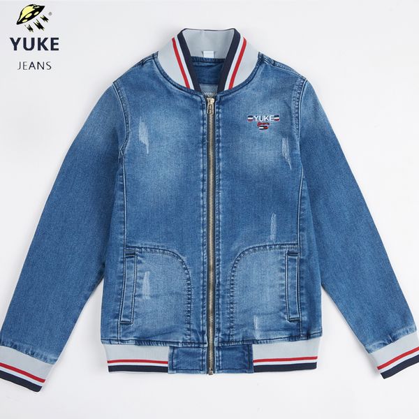 yuke the new boy denim jacket loose casual denim jacket children's fashion slim boy elastic 5-10 age m13727-8, Blue;gray
yuke the new boy denim jacket loose casual denim jacket children's fashion slim boy elastic 5-10 age m13727-8, Blue;gray