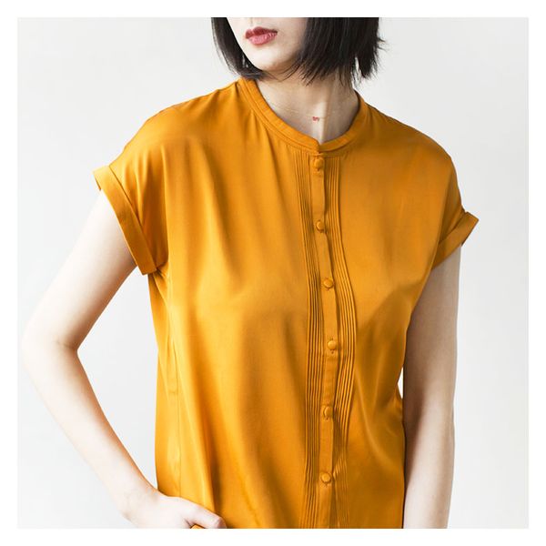 heavy silk short sleeve new pure bat shirt in summer of 2019 loose size silk t-shirt, White
heavy silk short sleeve new pure bat shirt in summer of 2019 loose size silk t-shirt, White