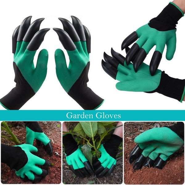 8 claw garden gloves abs plastic garden 1 pair genie rubber gloves with claws quick easy to dig and plant for digging planting
8 claw garden gloves abs plastic garden 1 pair genie rubber gloves with claws quick easy to dig and plant for digging planting