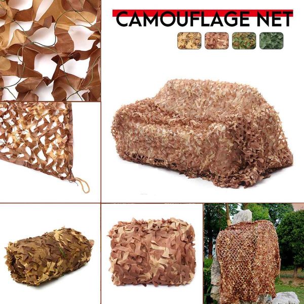 3x3m/3x4m/3x6m/4x5m hunting desert camouflage nets woodland training camo netting car covers shade camping sun shelter
3x3m/3x4m/3x6m/4x5m hunting desert camouflage nets woodland training camo netting car covers shade camping sun shelter