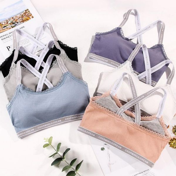 new korean bralette trendy sports lace bra threaded cotton y-shaped wire beauty back letter full cup cozy sleep brak, Red;black
new korean bralette trendy sports lace bra threaded cotton y-shaped wire beauty back letter full cup cozy sleep brak, Red;black