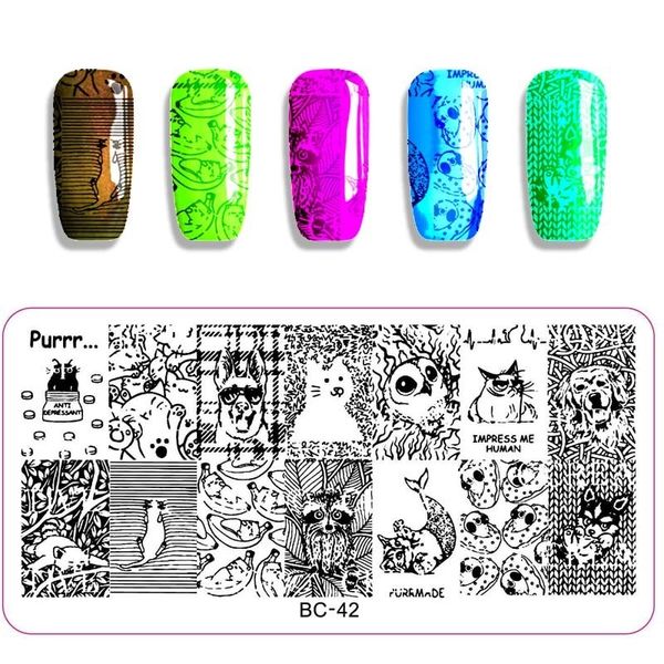 новый nail art штамповка хэллоуин шаблон дизайн черепа животных прямоугольник шаблон ногтей штамповка трафарет для nails art, White
новый nail art штамповка хэллоуин шаблон дизайн черепа животных прямоугольник шаблон ногтей штамповка трафарет для nails art, White
