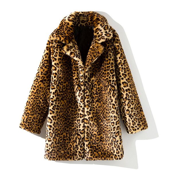 thicken leopard women jacket mid-long faux fur coat women slim casual luipaard fur jackets female harajuku, Black
thicken leopard women jacket mid-long faux fur coat women slim casual luipaard fur jackets female harajuku, Black
