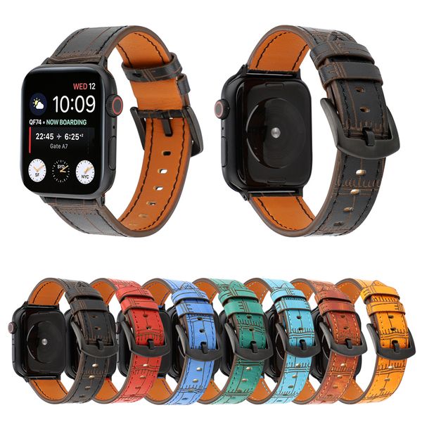 applicable to apple watch slub pattern strap iwatch1 / 2/3/4 pin buckle leather designer apple strap, Black;brown
applicable to apple watch slub pattern strap iwatch1 / 2/3/4 pin buckle leather designer apple strap, Black;brown
