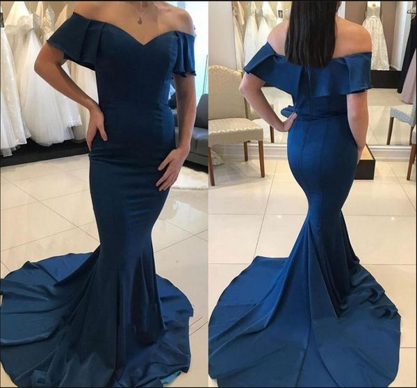 navy mermaid prom dresses off shoulder sweep train ruffles long formal evening party gowns vestidos de fiesta plus size, Black;red
navy mermaid prom dresses off shoulder sweep train ruffles long formal evening party gowns vestidos de fiesta plus size, Black;red